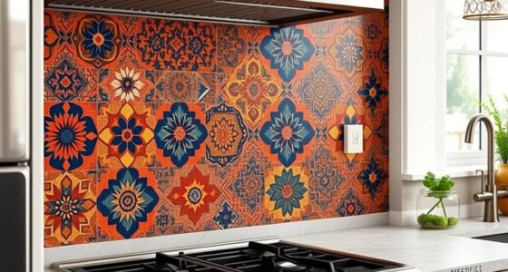 top peel and stick boho backsplash ideas