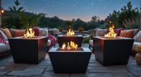 top propane fire pit tables