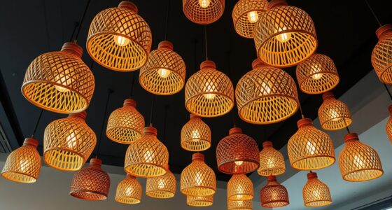 top rattan pendant lighting
