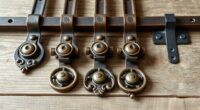 top rustic barn door hardware