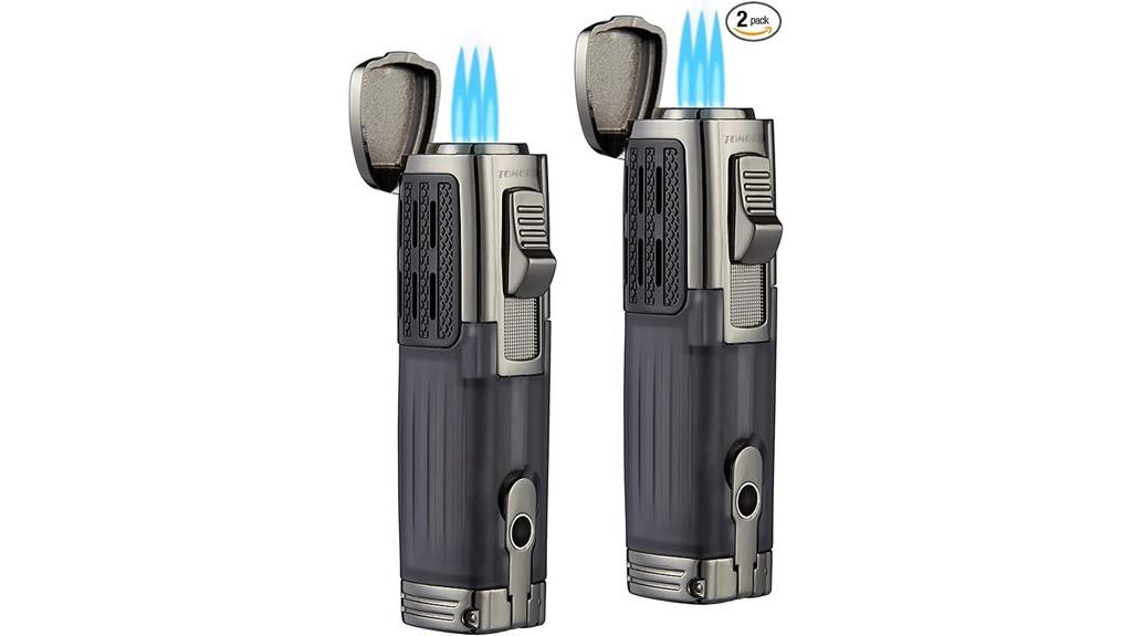 triple jet flame lighter