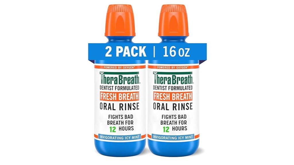 twin pack therabreath mouthwash