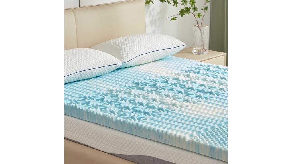 twin size mattress topper