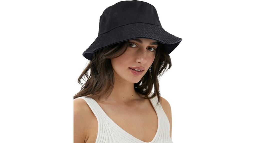 unisex cotton bucket hats