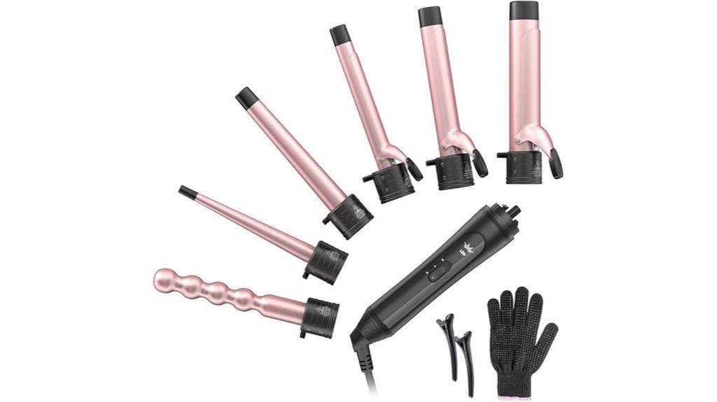 versatile ceramic barrel curling