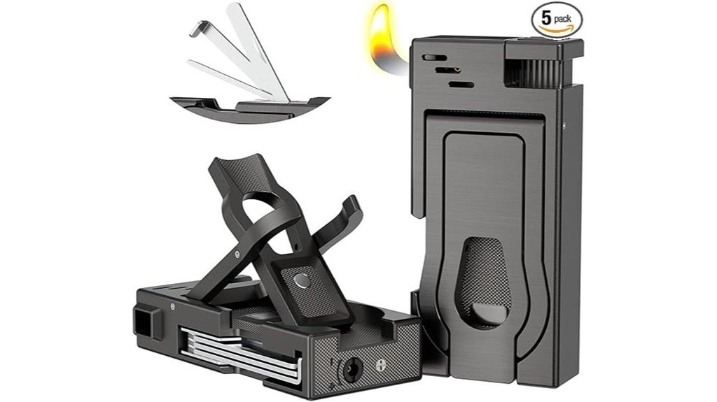 versatile pipe lighter set