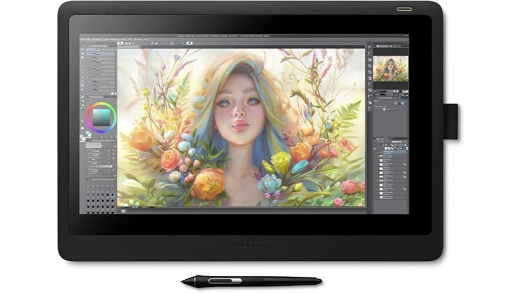 wacom cintiq 16 screen