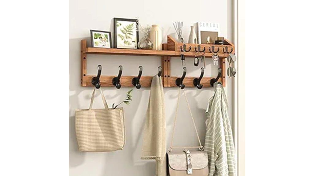 wall mount coat rack