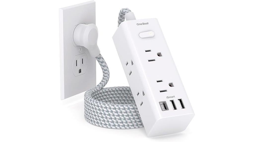 wall mount usb surge protector