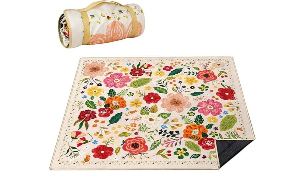 waterproof foldable beach blanket