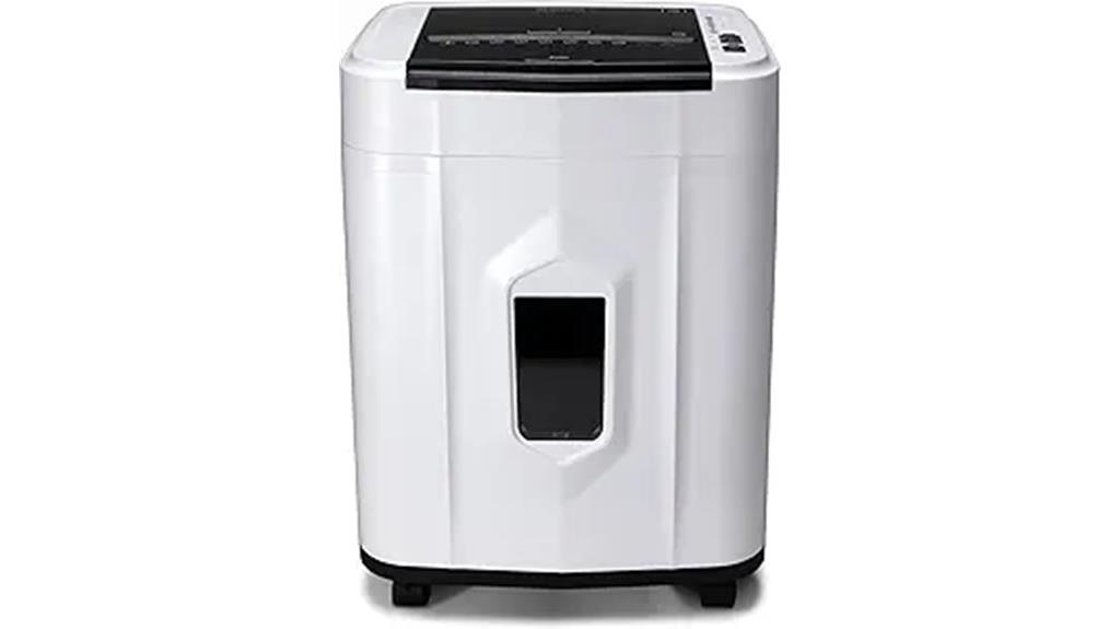 white and black shredder