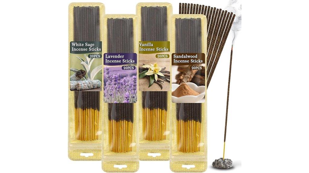 white sage incense set