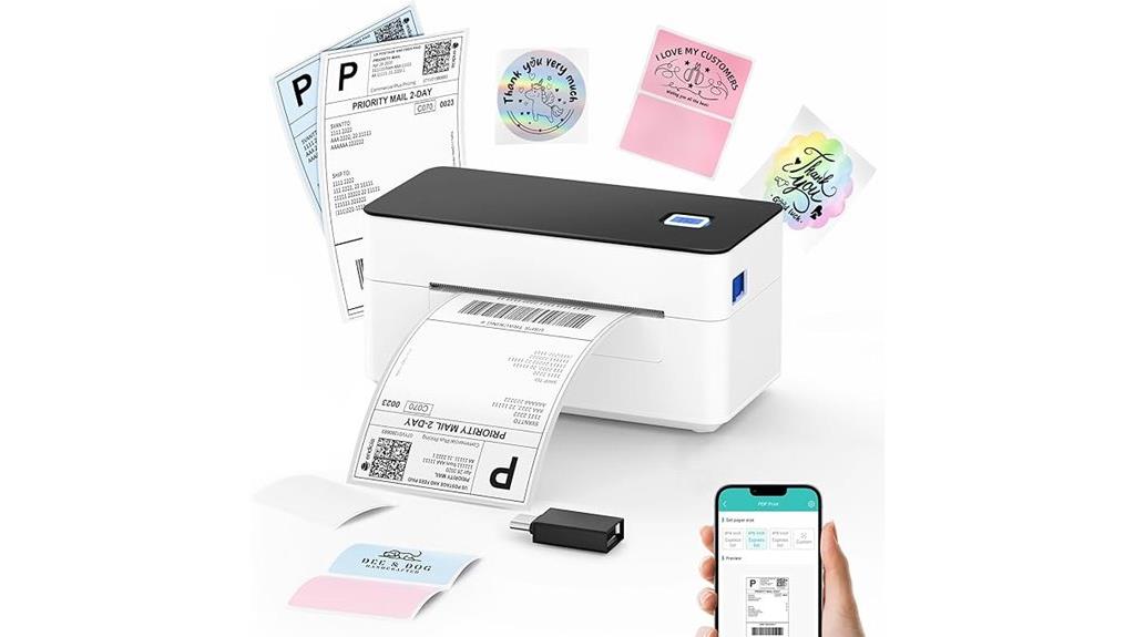 wireless 4x6 label printer