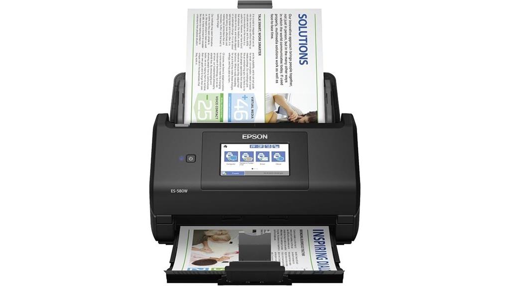 wireless color duplex scanner