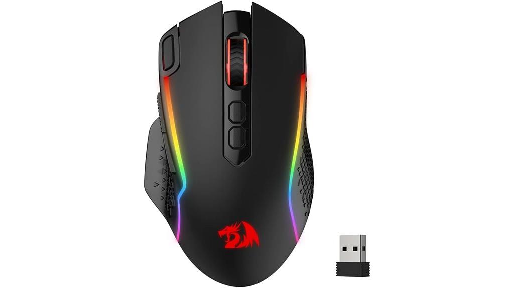 wireless gaming mouse with high dpi