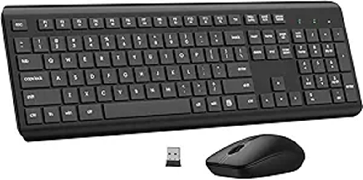 wireless keyboard and mouse