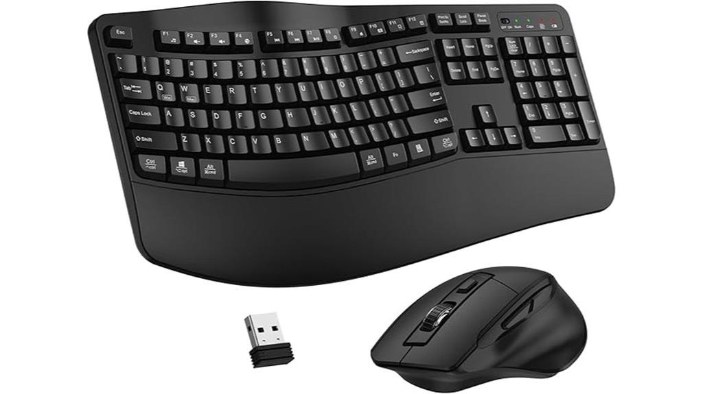 wireless keyboard mouse combo