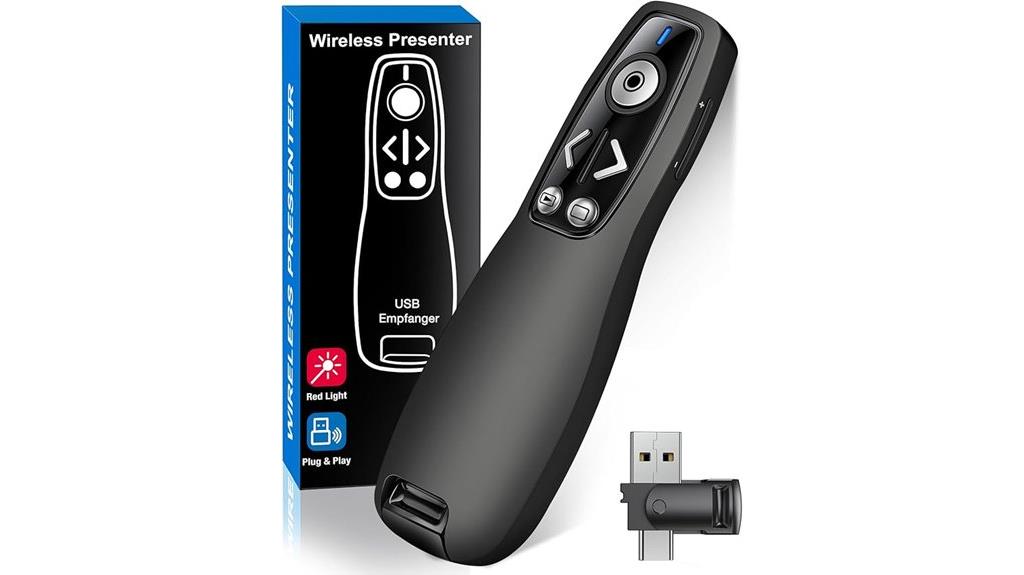 wireless powerpoint mac remote