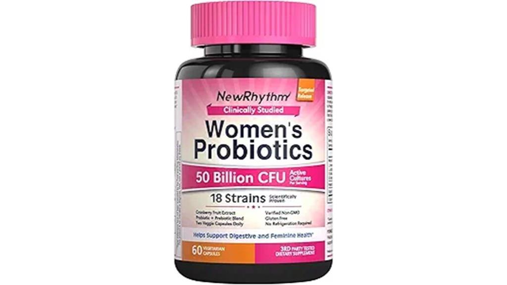 women s cranberry probiotic capsules