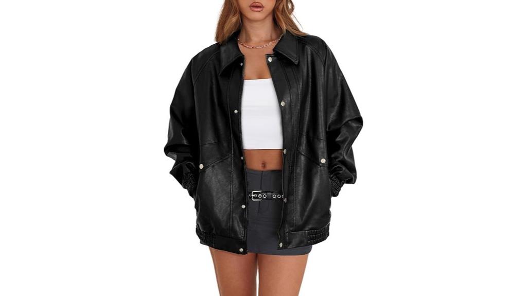 women s fall leather jacket
