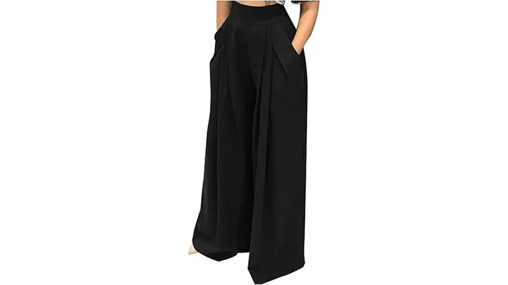 women s high waist wide leg palazzo