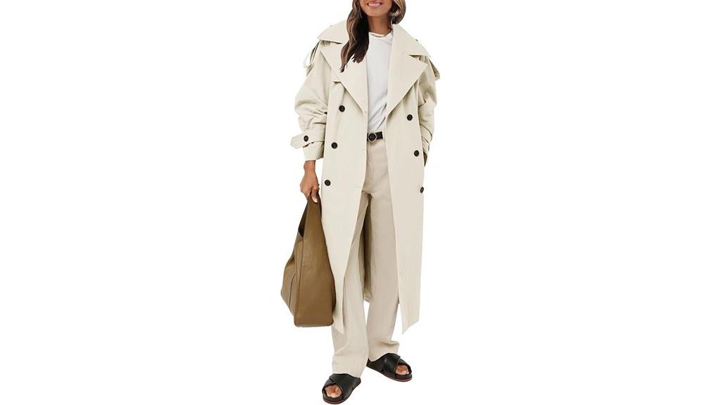 women s oversized trench coat