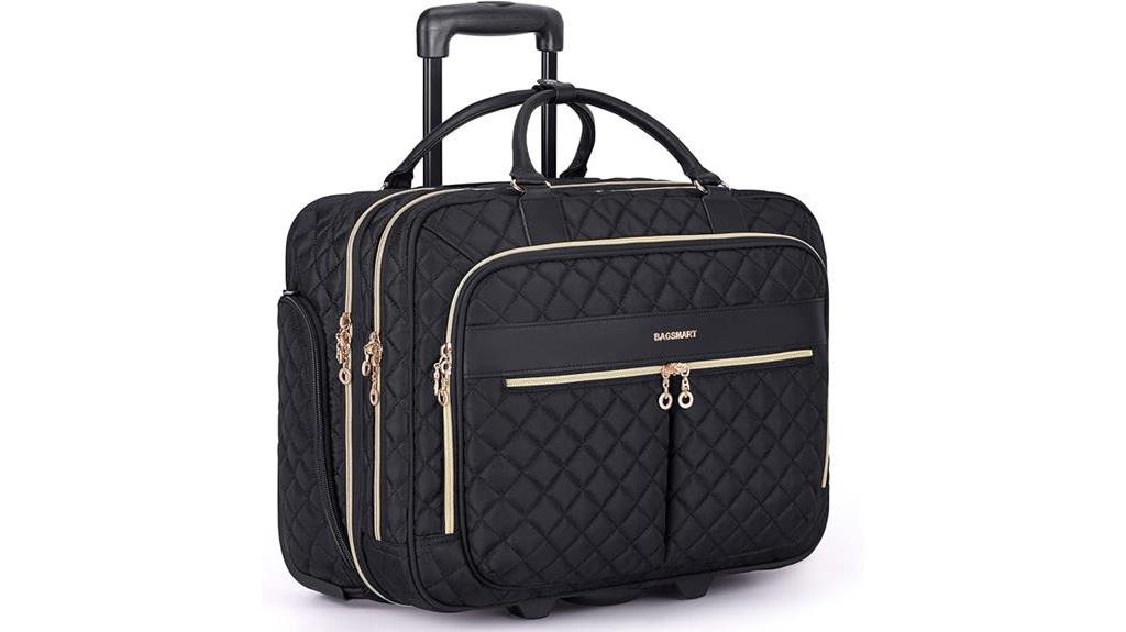 women s rolling laptop bag