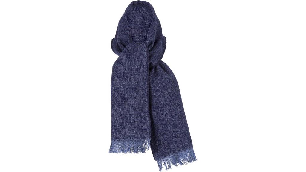 wool winter scarf