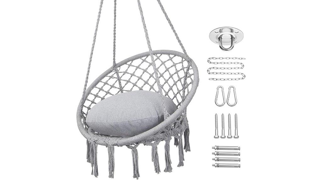 y stop macrame hammock swing