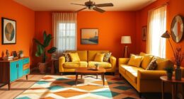 1970s retro color schemes