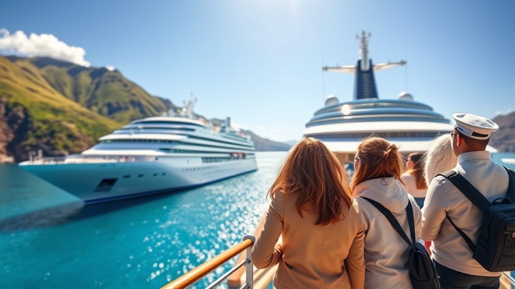 adventure seeking cruise travelers