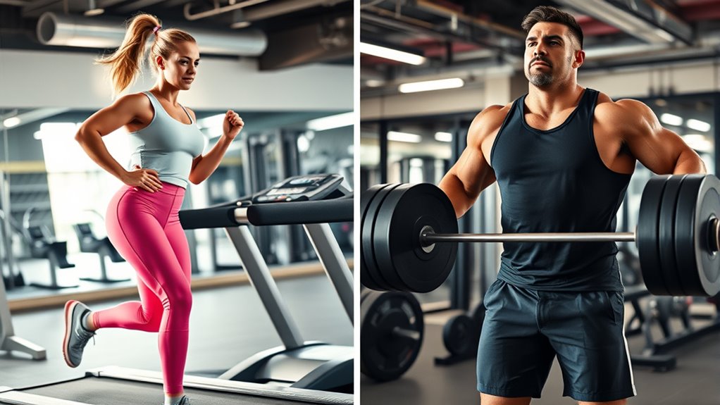 balanced cardio and strength