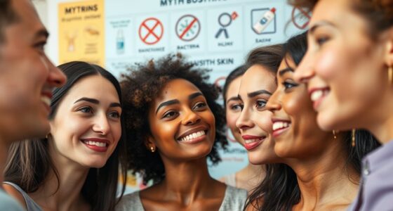 clearing acne misconceptions