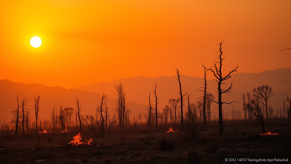 climate driven wildfire intensification