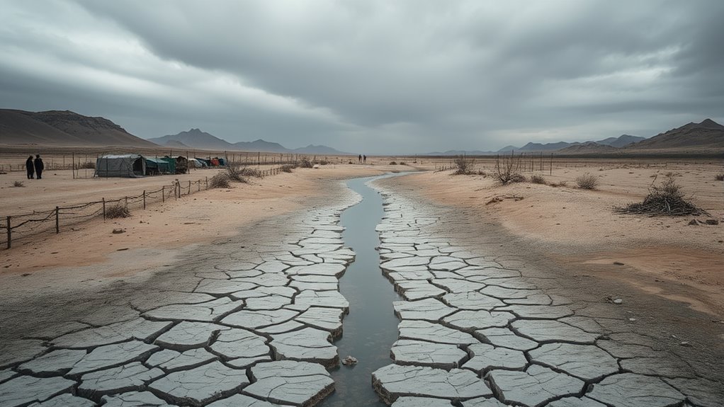 climate induced water shortages