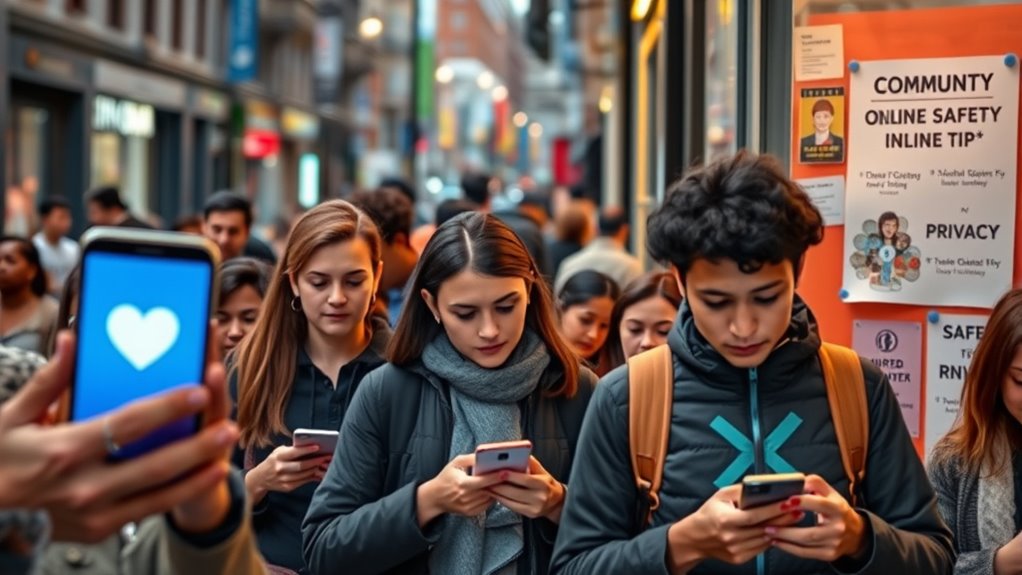 community promotes safe social media