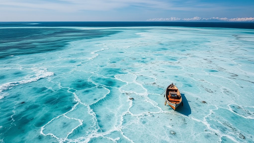coral bleaching and snow loss