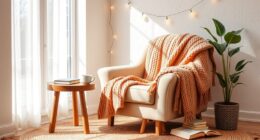 cozy corner reading space