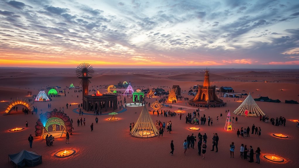 desert art community celebration