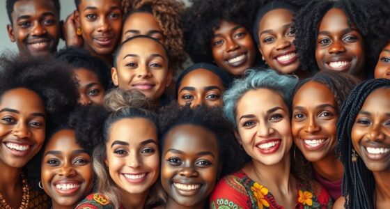 diverse shades and representation