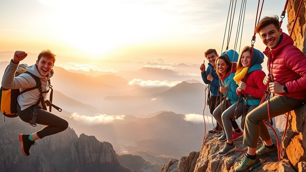 diverse travelers seek adventure