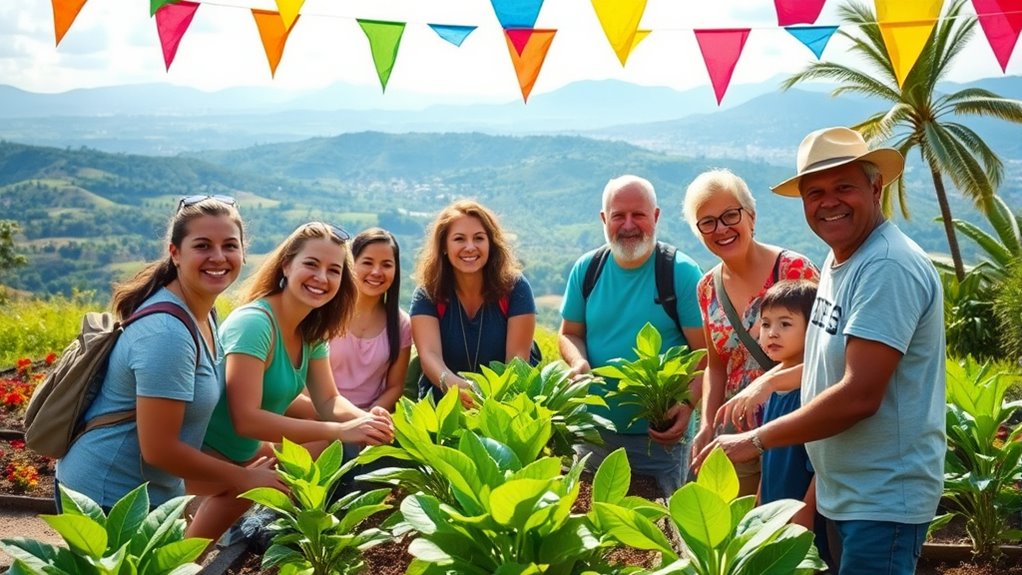 diverse volunteers seek cultural impact