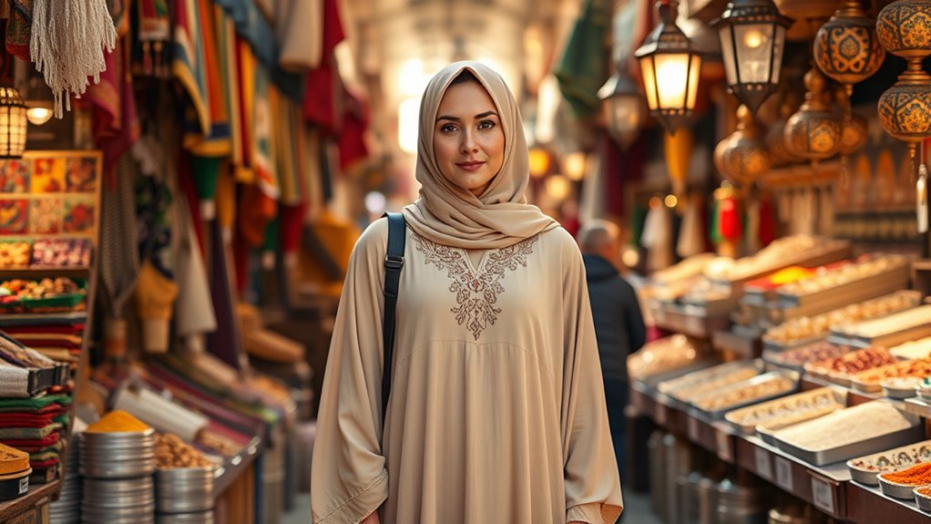 dress modestly and respectfully