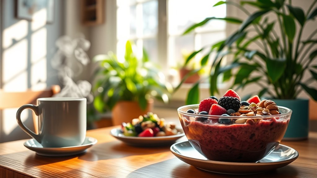 eat balanced mood boosting foods