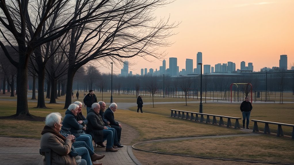 environmental benefits from lower population