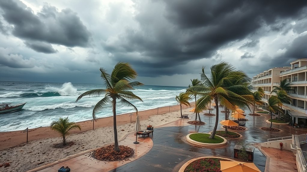 extreme weather disrupts travel safety