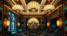 glamorous geometric pattern revival