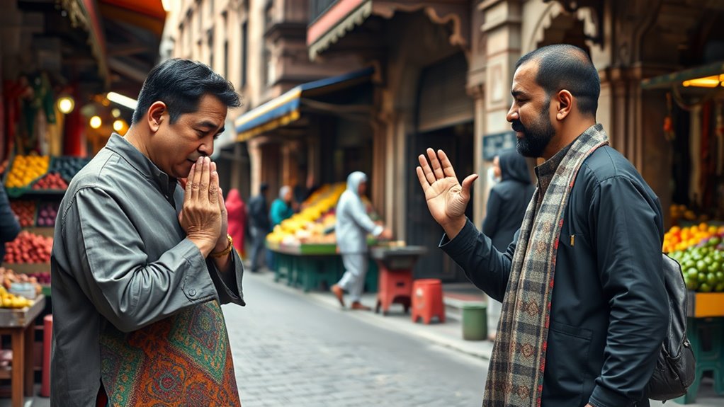 global greeting and gesture differences