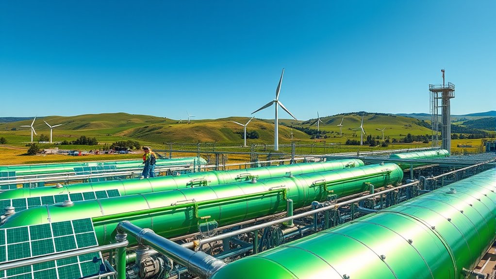 green hydrogen infrastructure expansion