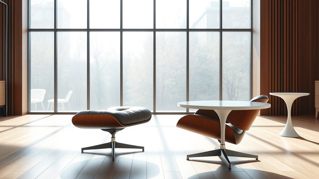 iconic mid century modern chairs